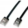 ROLINE U/FTP patch-kaabel Cat.6A Ultra- kurzer RJ45 must 1m - Network - CAT 6a (21.15.4561)