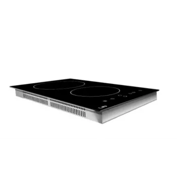Keraamiline pliit LIN LC-G3048, sisseehitatav 4 keeduala, 3000 W, puutetundlik juhtimine, klaasist pealispind, lapselukk