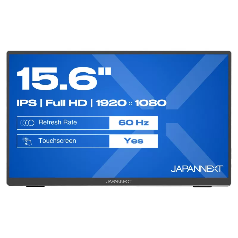 JAPANNEXT JN-MD-I156FHDR-T arvutimonitor 39,6 cm (15,6 tolli) 1920 x 1080 pikslit Full HD LED puutetundlik Hall