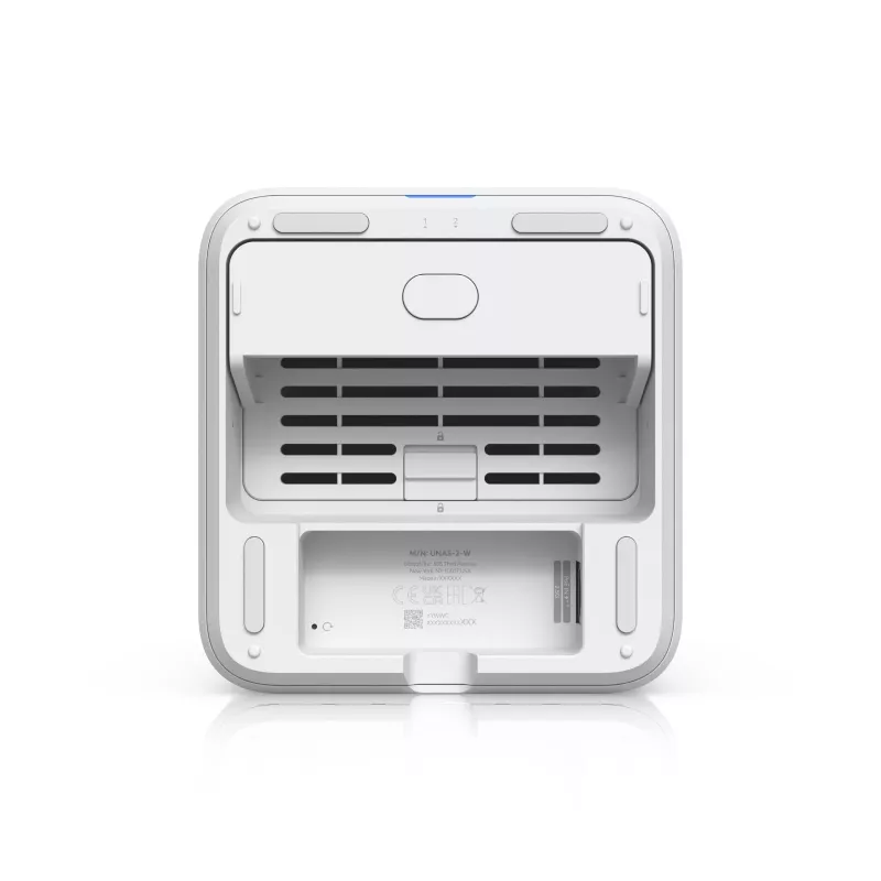 Ubiquiti UNAS-2-W Unifi Nas 2x 3.5 HDD pesa, 2.5GbE, USB-C, PoE++ adapter