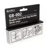 Graafikakaardi hoidik Lian Li GB-002 terasest universaalne 128,4 mm x 104 mm, must, toetab 2 graafikakaarti