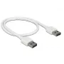 USB-kaabel USB 2.0 DeLOCK 85192 0,5m Valge