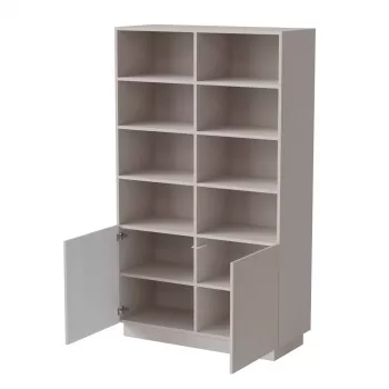 Kapp Cama Meble LIVERTI raamaturiiul 100×420×1705 mm kašmiirvärvi