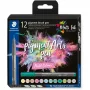 Brush Pen Staedtler Pigment Arts Pastelvärvides 12 tk