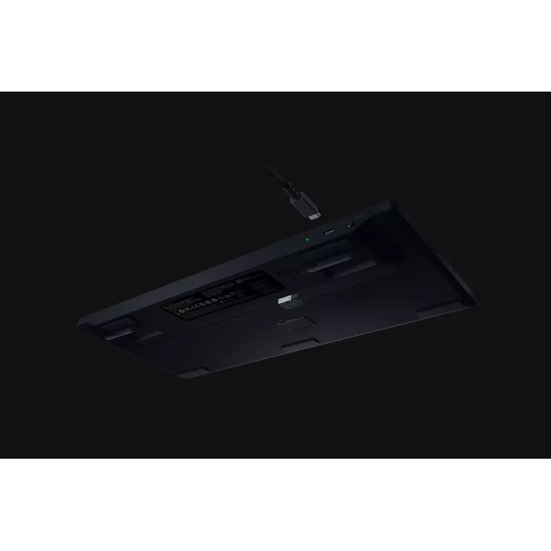 Razer MustWidow V4 Low-Profile Tenkeyless HyperSpeed klaviatuur Gaming USB RF Wireless Bluetooth QWERTY US International must