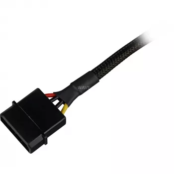Sharkoon SATA toiteadapteri kaabel 15 cm — adapter SATA toiteühenduste jaoks