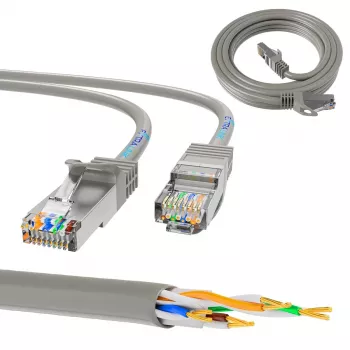 LAN patchcord Extralink Cat5e UTP 1 m, RJ-45 to RJ-45, hall