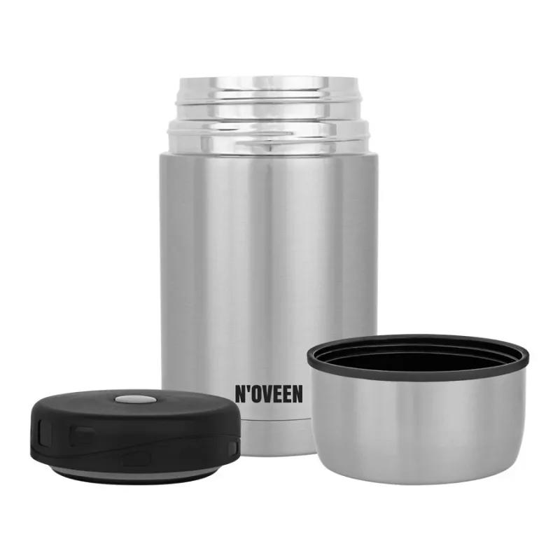 N'OVEEN TB951 lõunatermos, 800 ml, hõbedane