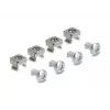 Kinnitusklamber DeLOCK 19 tolli 450x40mm 2 tk Must Metall