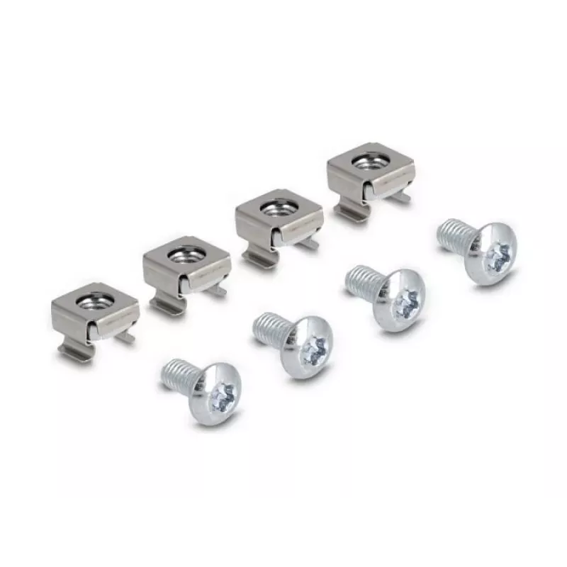 Kinnitusklamber DeLOCK 19 tolli 450x40mm 2 tk Must Metall