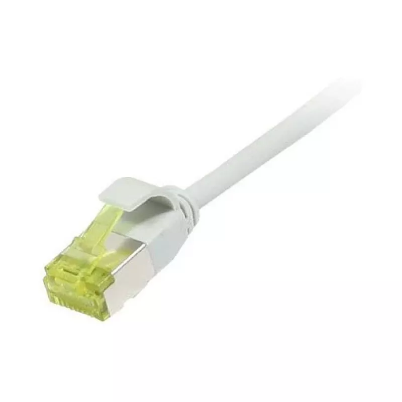 patch-kaabel RJ45, CAT6A 500 MHz, 2 m, hall, U/FTP, õhuke ümar d=3,8 mm, TPE/LSZH (Superflex), AWG32, Cat.7 toorkaardiga, Synergy 21 (S217305V3)