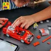 LEGO Speed Champions Ferrari F40 Supercar ehitatav sõidukimänguasi mudelauto 9+ aastastele poistele ja tüdrukutele juhi minifiguuriga laste magamistuppa