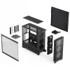 PC korpus Fractal Design Pop 2 Air Must TG Midi Tower — ATX, 3x 120 mm esiventilaatorit, toetab 2,5-tolliseid ja 3,5-tolliseid draive