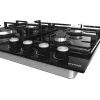 Gaasipliit Gorenje GT641KB, sisseehitatav 60 cm, 4 gaasitsooni, karastatud klaas, malmist restid, pöördnupud