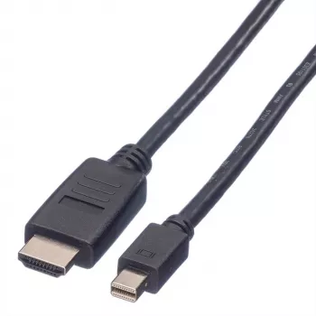 Mini DisplayPorti kaabel VALUE Mini DP-HDTV M/M 2 m