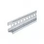 Rack rail Rittal 4934.000, teras, hõbedane, sügavus 555 mm, 6 tk