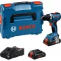 Juhtmeta trell-kruvikeeraja Bosch GSR 18V-65 koos 2x 4,0Ah akuga