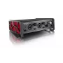 Heliliides Tascam US-2X2HR, 2 x XLR/kombosisendit, 192 kHz, USB 2.0, MIDI sisse/välja, lauaarvuti, must