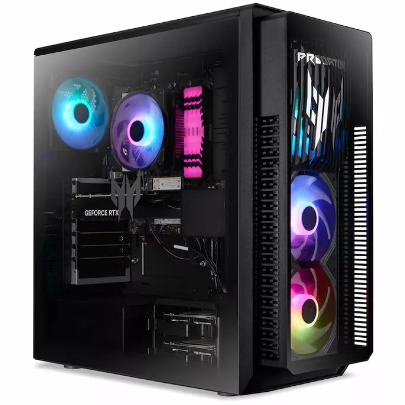 Lauaarvuti Acer Predator PO5-660 — Intel Core Ultra 7 265F, 64 GB DDR5, 4 TB SSD, NVIDIA GeForce RTX 5080, Windows 11 Home