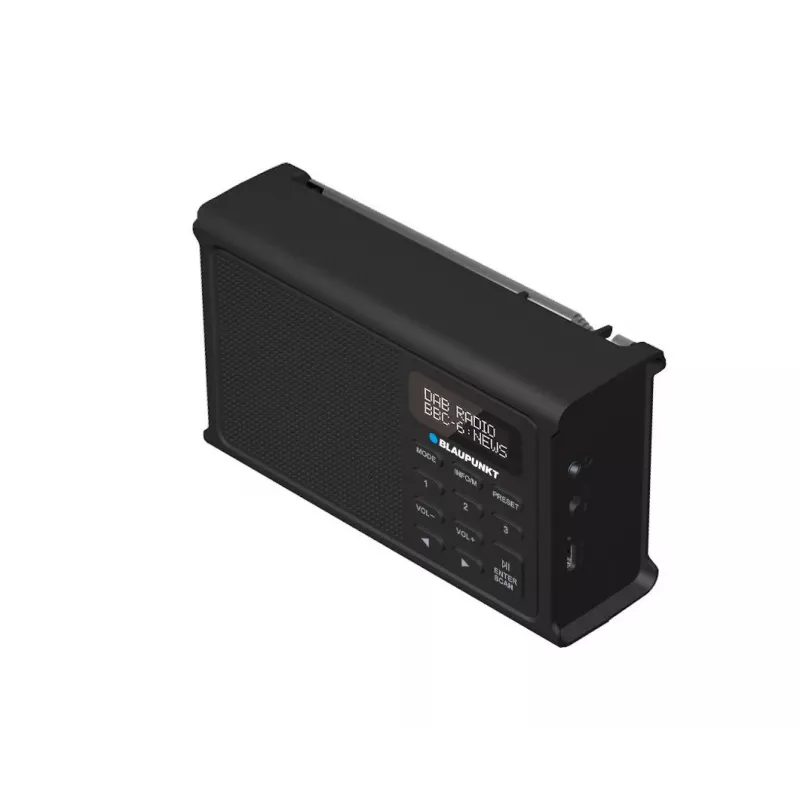 Blaupunkt DR3BK Kaasaskantav raadio must