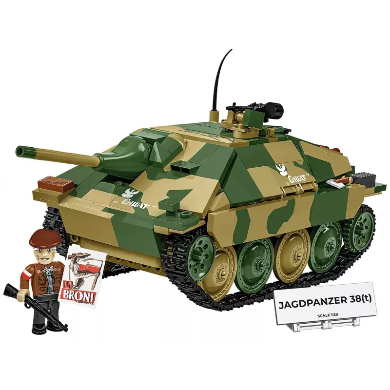 Cobi Blocks Jagdpanzer 38t Brave ehituskomplekt, 731 tükki