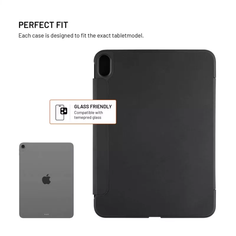 Fixed | Trinity Case | 10.9-11 tolli | Kaan | Apple iPad 10.9 tolli (2022)/iPad 11 tolli (2025) | Must