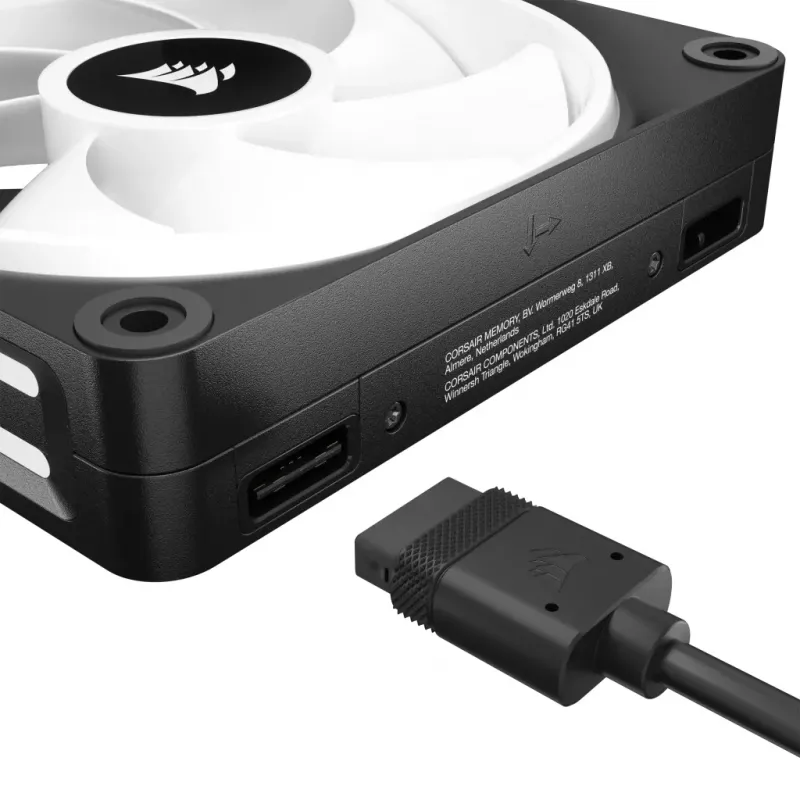 Fan Corsair CO-9051001-WW 12 cm Must Valge 480-2400 RPM