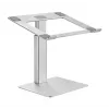 Gembird NBS-D1-02 sülearvutialus hõbedane 39,6 cm (15,6 inch)