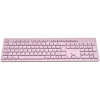 Juhtmevaba klaviatuur CANYON HKB-W01 — kompaktne roosa paigutus, Ühendkuningriigi/USA klahvikatted