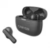 Canyon CNS-TWS10BK Kõrvaklapid ja peakomplekt True Wireless Stereo (TWS) kõrvasisesed kõned/muusika/sport/igapäevane kasutamine USB Type-C Bluetooth must (CNS-TWS10BK)