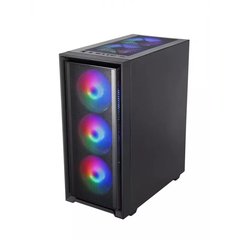 Mars Gaming MC-AIR arvutikorpus Midi Tower Must