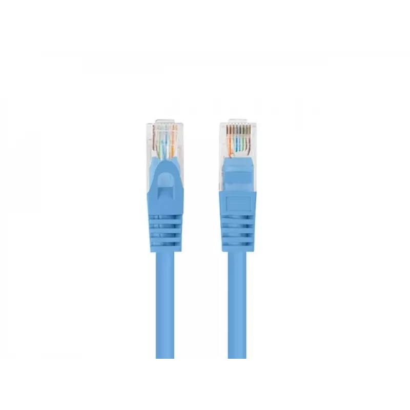 Võrgukaabel LANBERG Cat6 U/UTP 0,25 m RJ-45 isane RJ-45 isasele sinine
