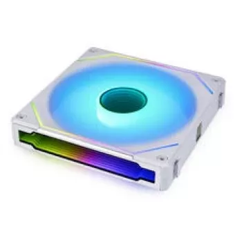 140mm Lian Li UNI FAN SL-INF juhtmevaba ARGB PWM korpuse ventilaator, valge