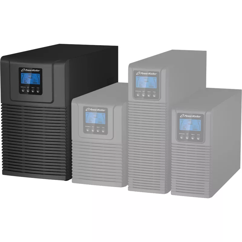 PowerWalker VFI 3000 TGB Topeltmuundus (Online) 3 kVA 2700 W 5 pistikupesa