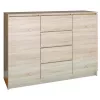 Topeshop 2D4S SONOMA kummut