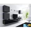 Cama TV-alus VIGO '180' 30/180/40 must/must läikiv