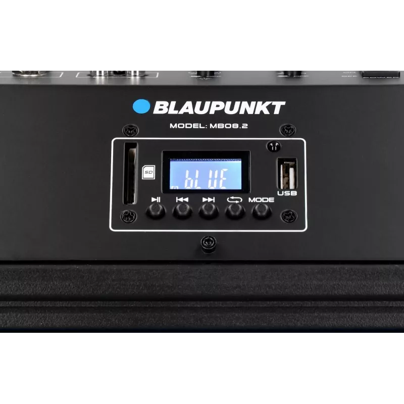 Helisüsteem MB08.2 PLL FM USB/SD/BT Karaoke LED