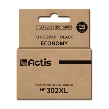 Actis KH-302BKR tint (asendaja HP 302XL F6U68AE; Premium; 15 ml; must)