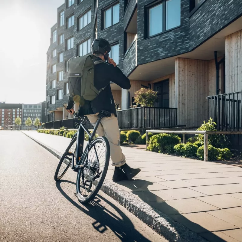 Thule 5233 Paramount Bike Commute Seljakott 20L Pehme Roheline