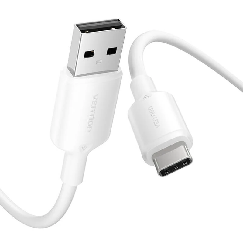 Kaabel USB-C – USB 2.0 / 1M Valge Ctqwf Vention