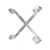 Kaablihoidik Extralink Four arms alumiiniumraam S500 — 500 x 500 x 70 mm, laud/seinale, alumiinium