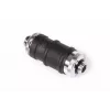 Veebloki adapter Aquatuning GmbH 13876 Messing Nikkel Plast Must Kroom