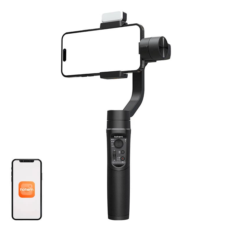 3-teljeline nutitelefoni gimbal Hohem iSteady Mobile+ Kit iSM5K — 3-teljeline stabiliseerimine, nutitelefoni ühilduvus