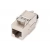 Keystone-moodul Digitus CAT 8.1 RJ-45 varjestatud lame valge