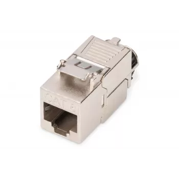 Keystone-moodul Digitus CAT 8.1 RJ-45 varjestatud lame valge