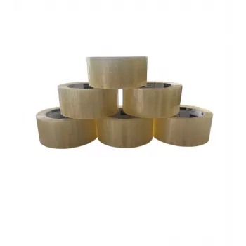 Pakkimisteip BESTPAK Silent Release Acrylic Transparent 48 mm x 60 m