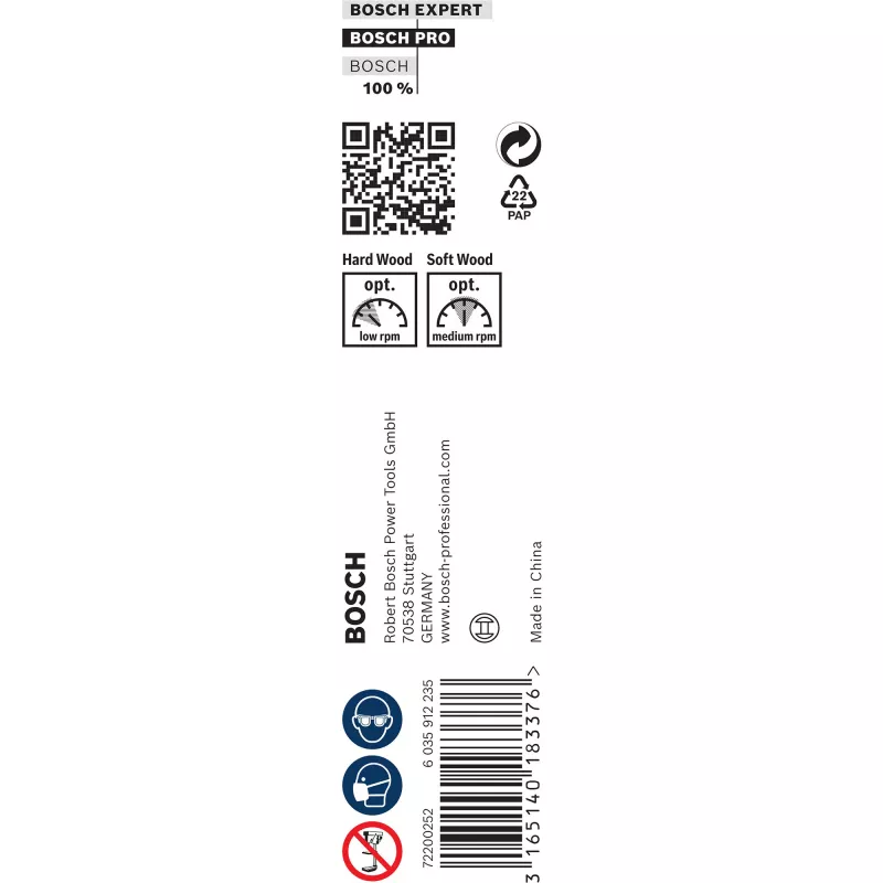 Puidutrell Bosch PRO Wood 1.4 cm 2608597628
