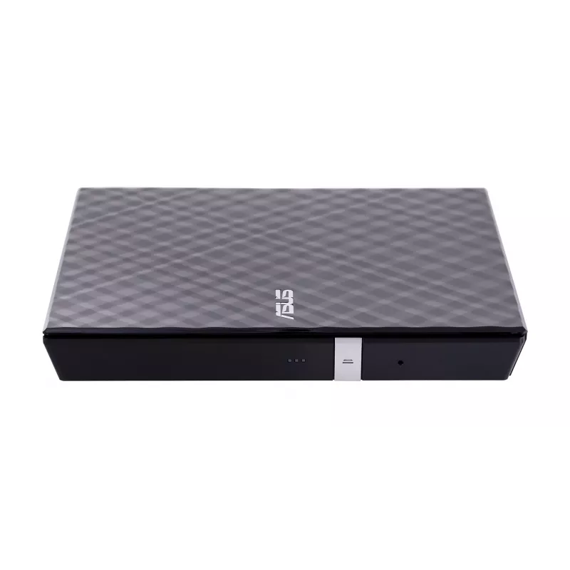 Väline DVD±RW optiline kettaseade ASUS SDRW-08D2S-U Lite, USB 2.0, must, 24x CD / 8x DVD, 142×142×20 mm