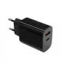 Seinalaadija 2x3A USB C + USB A Power Delivery must