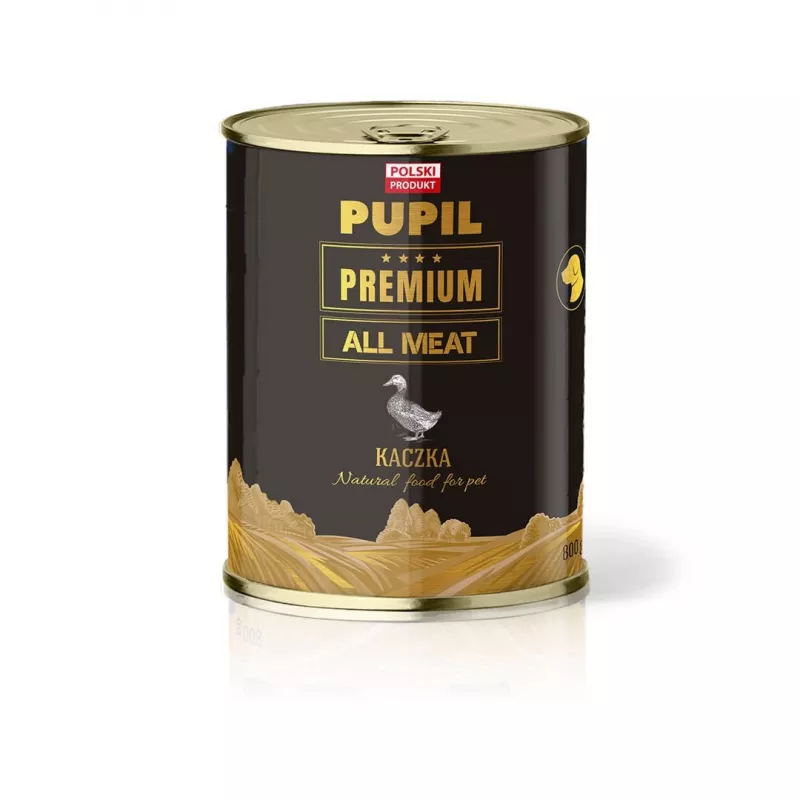 PUPIL Premium All Meat Gold Duck - märg koeratoit - 800g